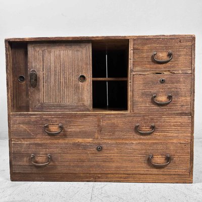 Taishō Era Paulownia Storage Cabinet, Japan, 1920s-DWL-1763357