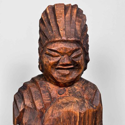 Taisho God of Protection Inami Woodcarving, Japan., 1920s-DWL-1700519