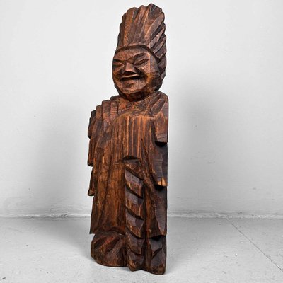 Taisho God of Protection Inami Woodcarving, Japan., 1920s-DWL-1700519