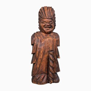 Taisho God of Protection Inami Woodcarving, Japan., 1920s-DWL-1700519