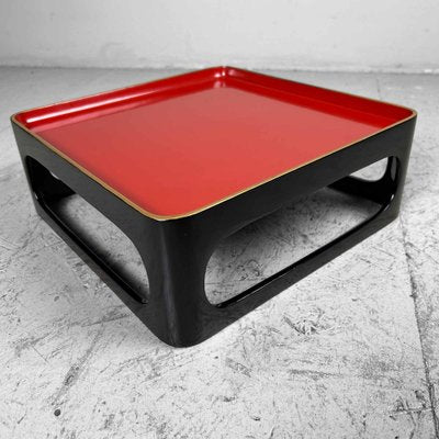 Taishō Period Traditional Urushi Lacquerware Serving Tables, Japan, 1920s, Set of 12-DWL-1824554