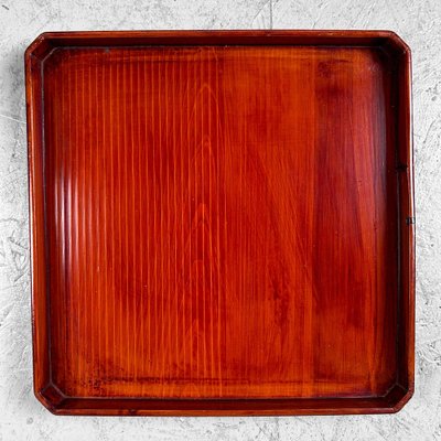 Taishō Wooden Tray, Japan, 1920s-DWL-1807054