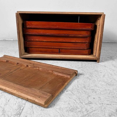 Taishō Wooden Tray, Japan, 1920s-DWL-1807054