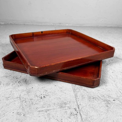 Taishō Wooden Tray, Japan, 1920s-DWL-1807054