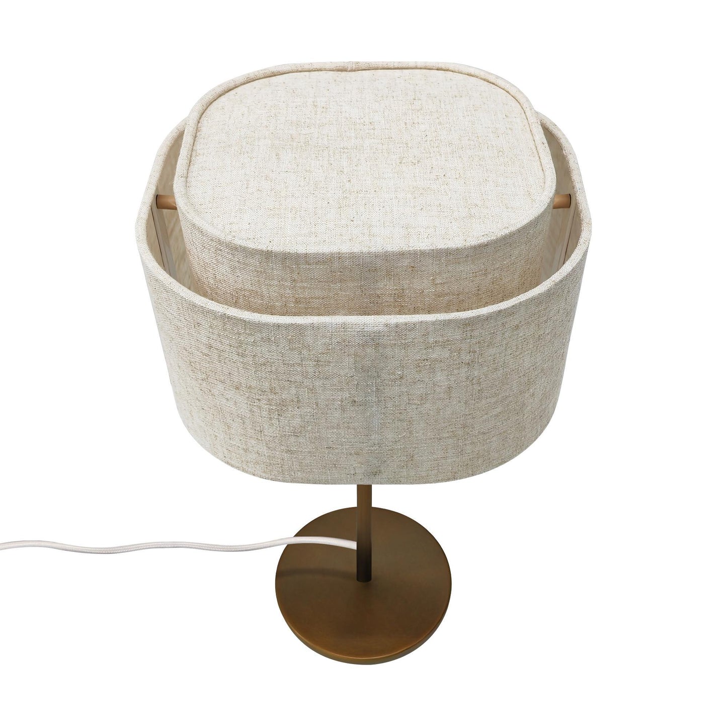 Design For The People Takai Table Lamp Brass/ Beige