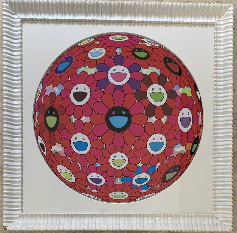 Takashi Murakami, Burning Blood, 2017, Offset