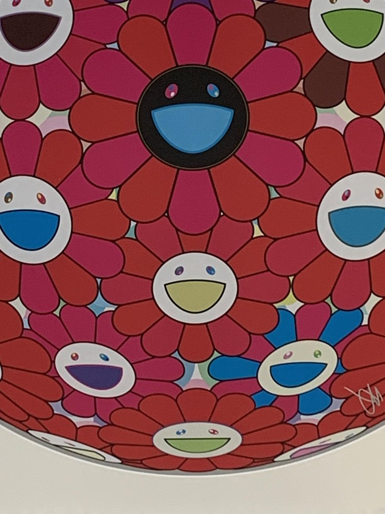 Takashi Murakami, Burning Blood, 2017, Offset-QMZ-1752622