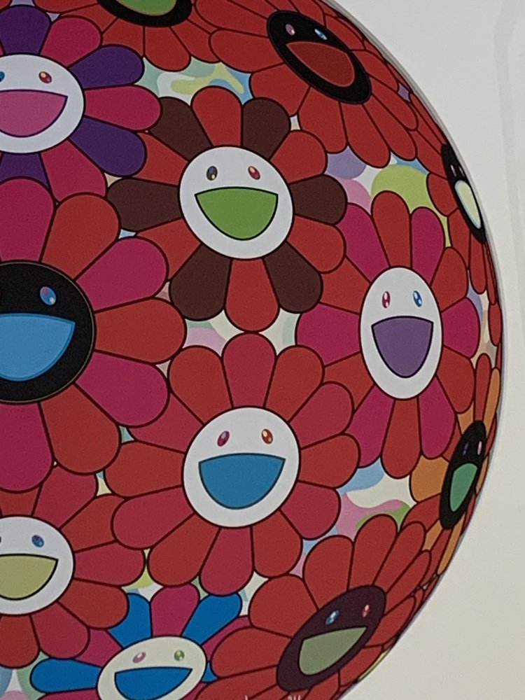 Takashi Murakami, Burning Blood, 2017, Offset