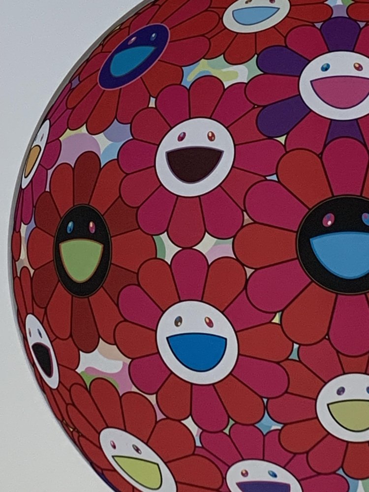 Takashi Murakami, Burning Blood, 2017, Offset