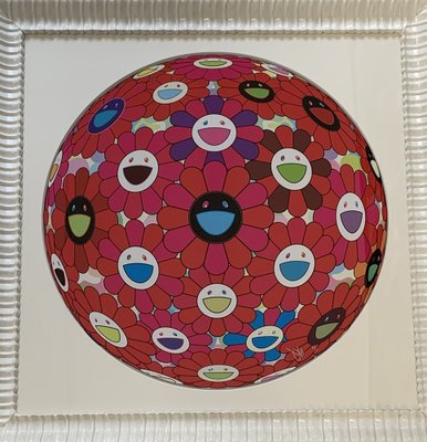 Takashi Murakami, Burning Blood, 2017, Offset-QMZ-1752622