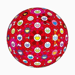 Takashi Murakami, Fireball, 2024, Offset, Framed-CHG-2039454