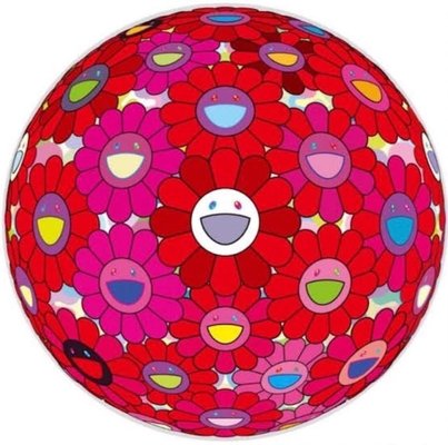 Takashi Murakami, Give Your Heart, 2024, Offset, Framed-CHG-2039451