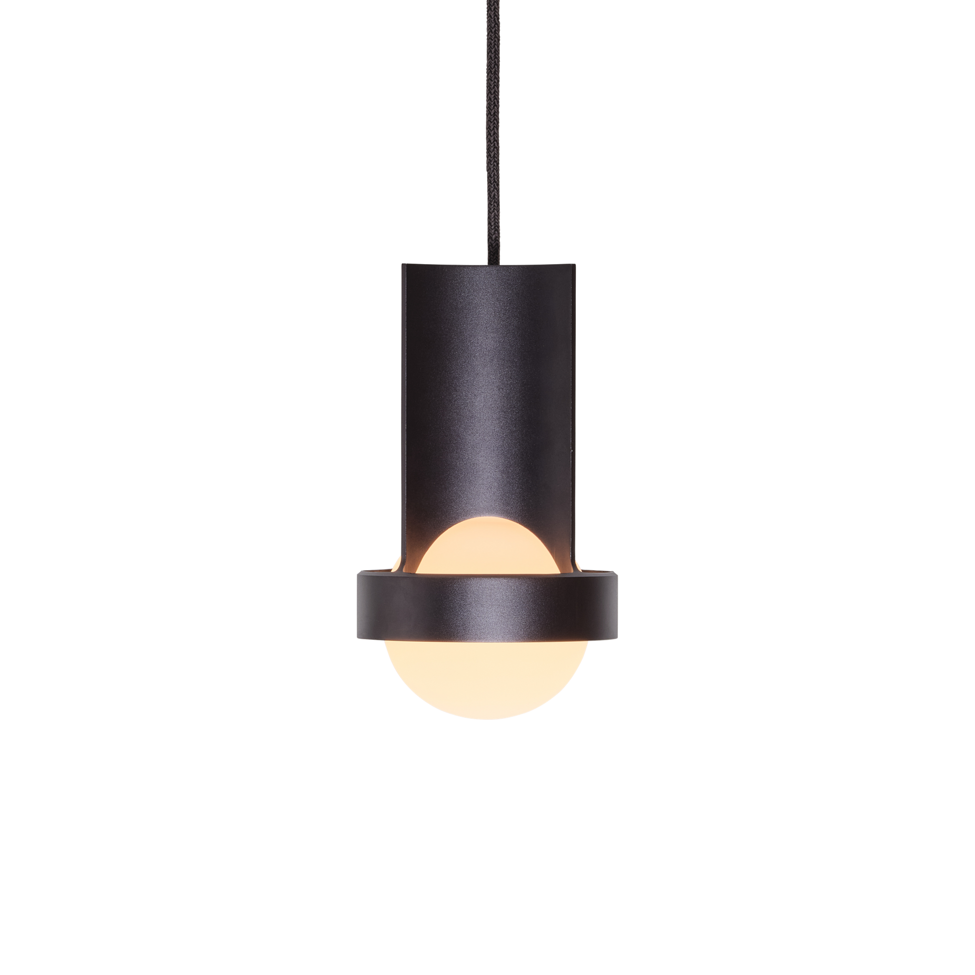 Loop Single Pendant Small by Tala #Dark Gray with Sphere III