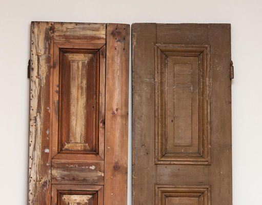 Tall 18th Century Louis XVI Style Doors, Set of 2-JE-987156