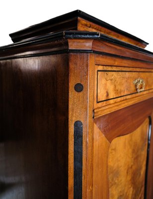 Tall Cabinet in Polished Walnut, 1850s-UY-1723444