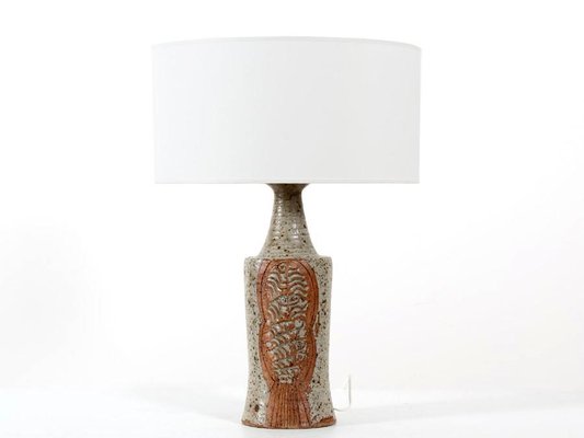 Tall Ceramic Table Lamp by Lene Regius, 1970s-PI-703171