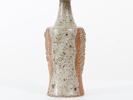 Tall Ceramic Table Lamp by Lene Regius, 1970s-PI-703171