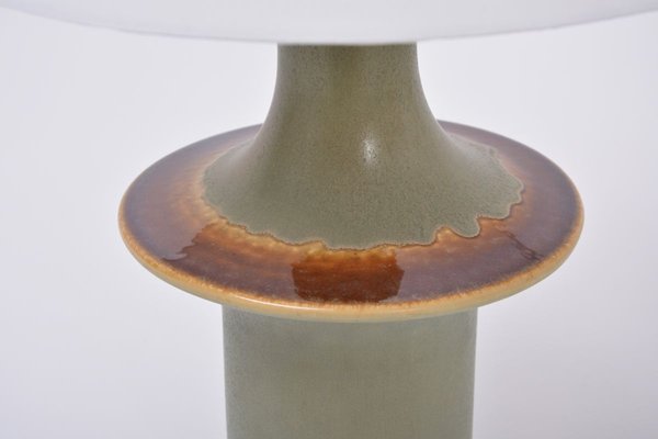 Tall Danish Ceramic Table Lamp from Søholm, 1960s-FN-883670