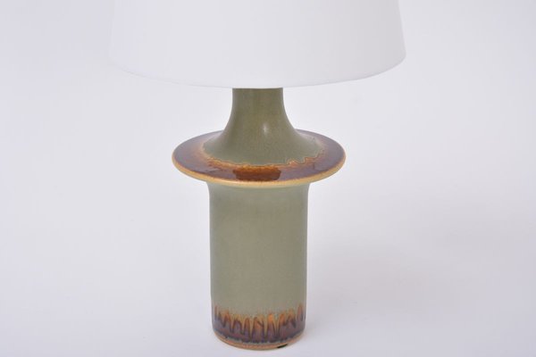 Tall Danish Ceramic Table Lamp from Søholm, 1960s-FN-883670