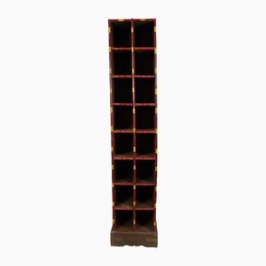 Tall Handcrafted Wooden Shelf from Pakistan, Punjab, 1990s-UZN-1409519