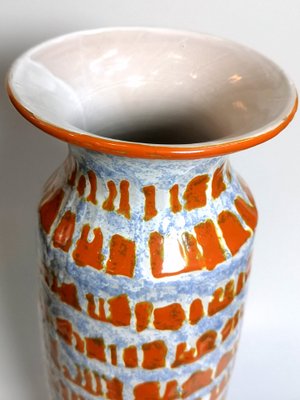 Tall Handmade Ceramic Floor Vase by Gaspar Kiraly, 1970s-UWE-1268447