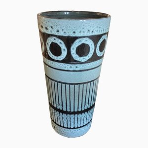 Tall Vase with Geometric Patterns-TEP-1321774