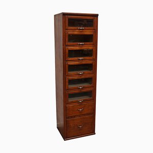 Tall Vintage German Pine Haberdashery Shop Cabinet, 1950s-XO-1392558