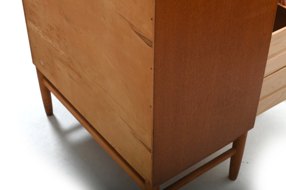 Tallboy Chest of Drawer by Poul M. Volther for FDB, 1950s