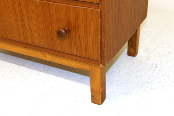 Tallboy Chiffonnier Chest of Drawers in Teak, Sweden, 1960s-GEK-963819