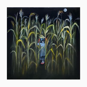 Tamar Sulakvelidze, Corn Field, 2021, Oil on Canvas-CHG-2025812