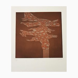 Tamarancio - Original Lithograph by Achille Perilli - 1971 1971-ZCI-761986