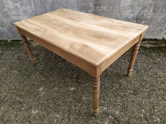 Tan Walnut Farm Table-EAD-2027546