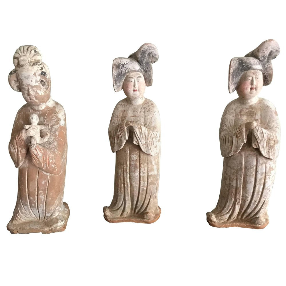 Tang Dynasty Ladies, Set of 3