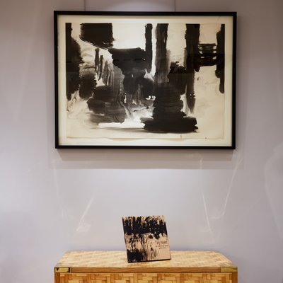 Tang Haywen, Diptych, 1975, Ink on Paper, Framed-YJA-1742202