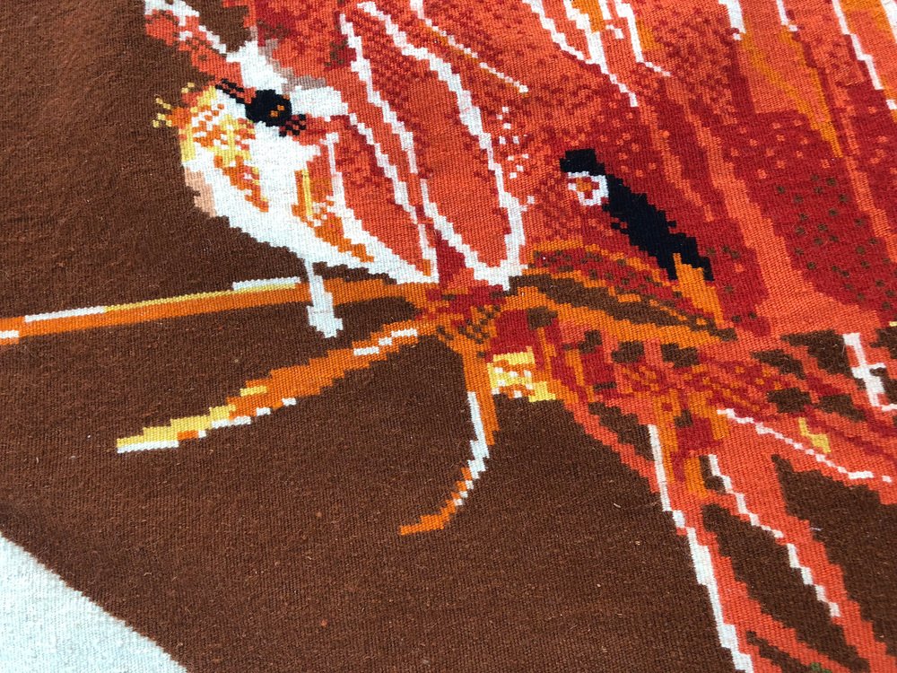 Tapestry by Aimé Kakon, 1976