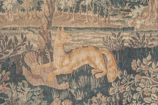 Tapestry with Vegetation and Animal Decor-QKG-2031865