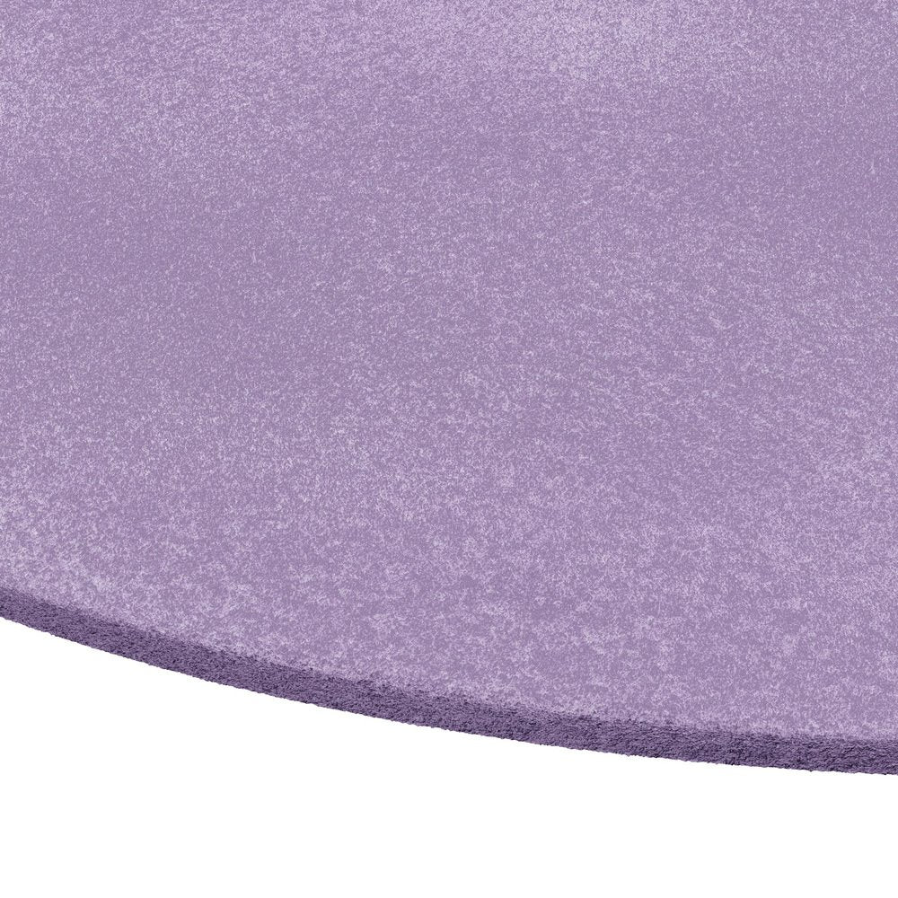 Tapis Oval Lavanda #08 Modern Minimal Oval Shape Hand-Tufted Rug by TAPIS Studio