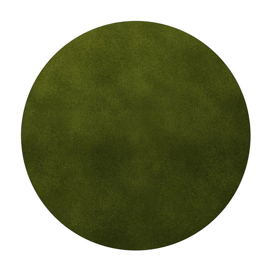 Tapis Round Avocado #016 Rug by TAPIS Studio