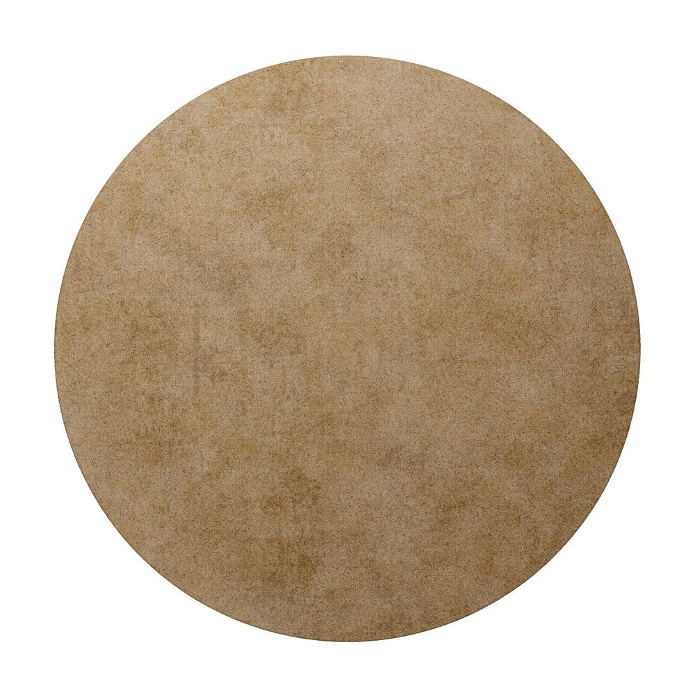 Tapis Round Caramel #003 Rug by TAPIS Studio