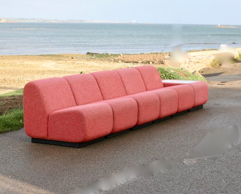 Tappo Modular Sofa by John Mascheroni for Vectra Contract, 1970s, Set of 6-MAO-2016384