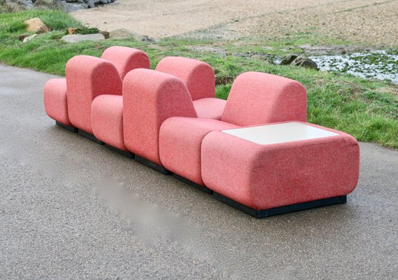 Tappo Modular Sofa by John Mascheroni for Vectra Contract, 1970s, Set of 6-MAO-2016384