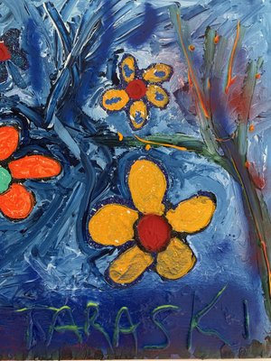 Taraski, Flowers N.48, Acrylic on Canvas, 2001-QMZ-1766271