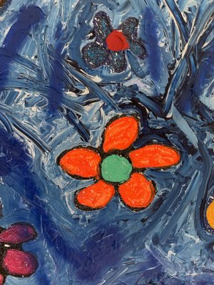 Taraski, Flowers N.48, Acrylic on Canvas, 2001-QMZ-1766271