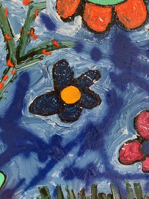 Taraski, Flowers N.48, Acrylic on Canvas, 2001-QMZ-1766271