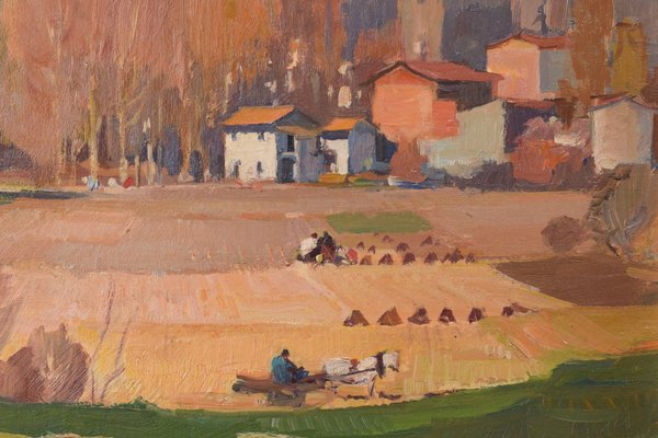 Tardor, 1981, Oil on Board, Framed-AOI-1255016