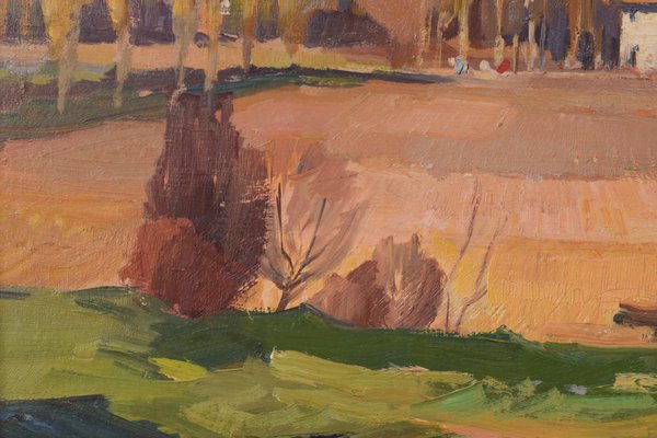 Tardor, 1981, Oil on Board, Framed-AOI-1255016