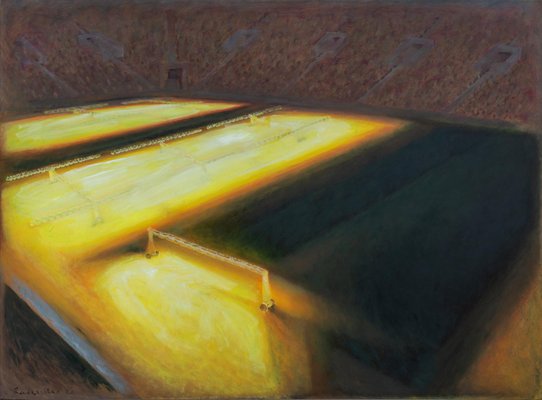 Tatiana Radsivilko, Stadium, 2020, Oil on Canvas-CHG-1368707