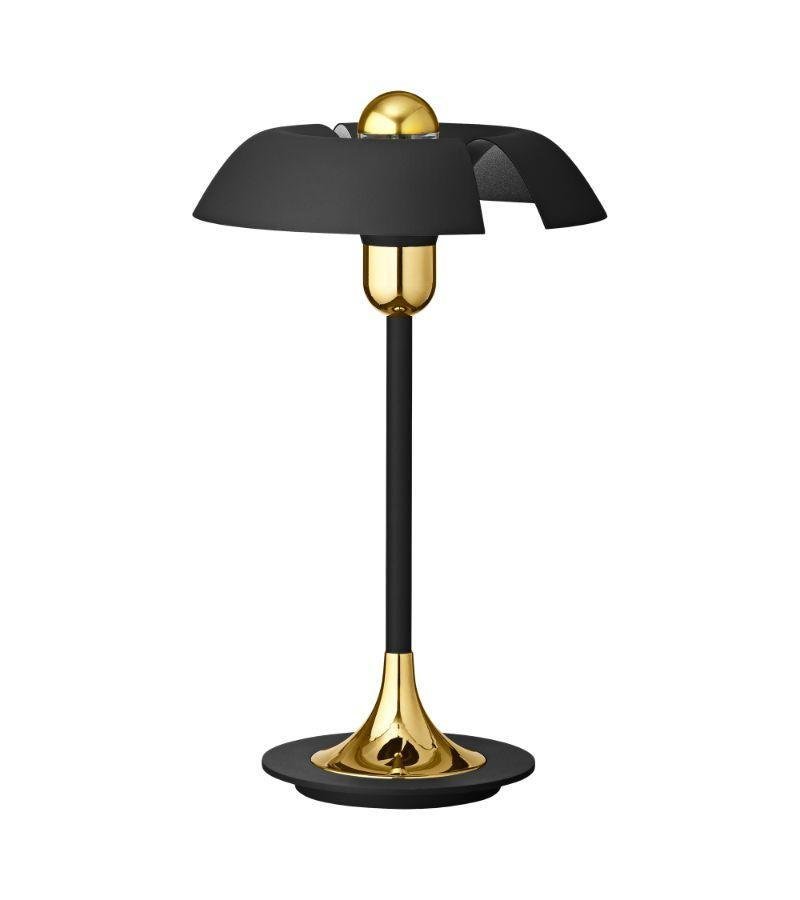 Taupe and Gold Table Lamp