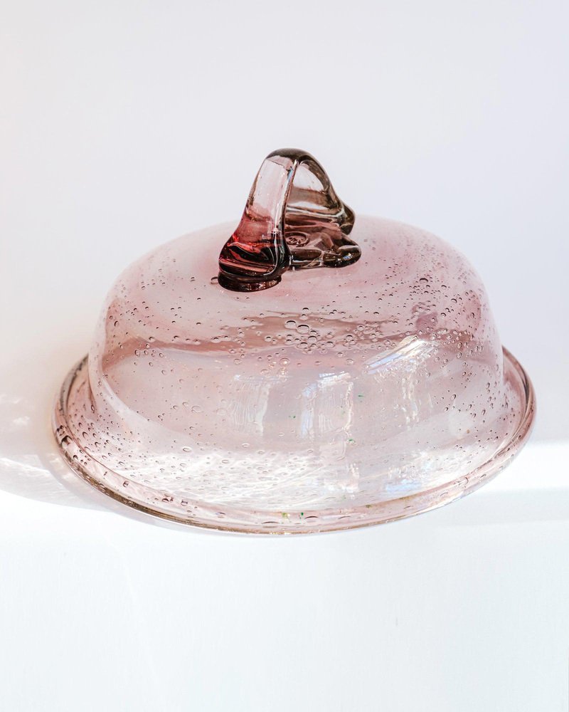 Taupe Bubble Glass Bell or Dome by Biot