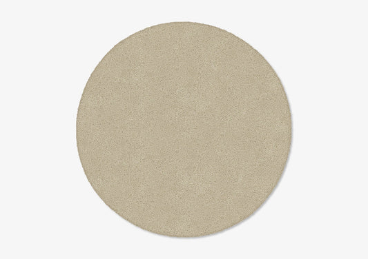 Taupe Circle Plain Rug from Marqqa